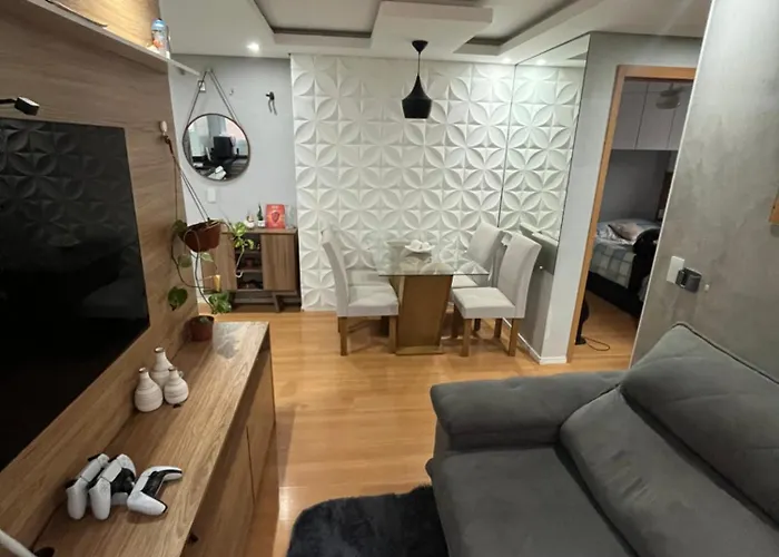 Apto Completo E Decorado 5 Min Shopping E Metro